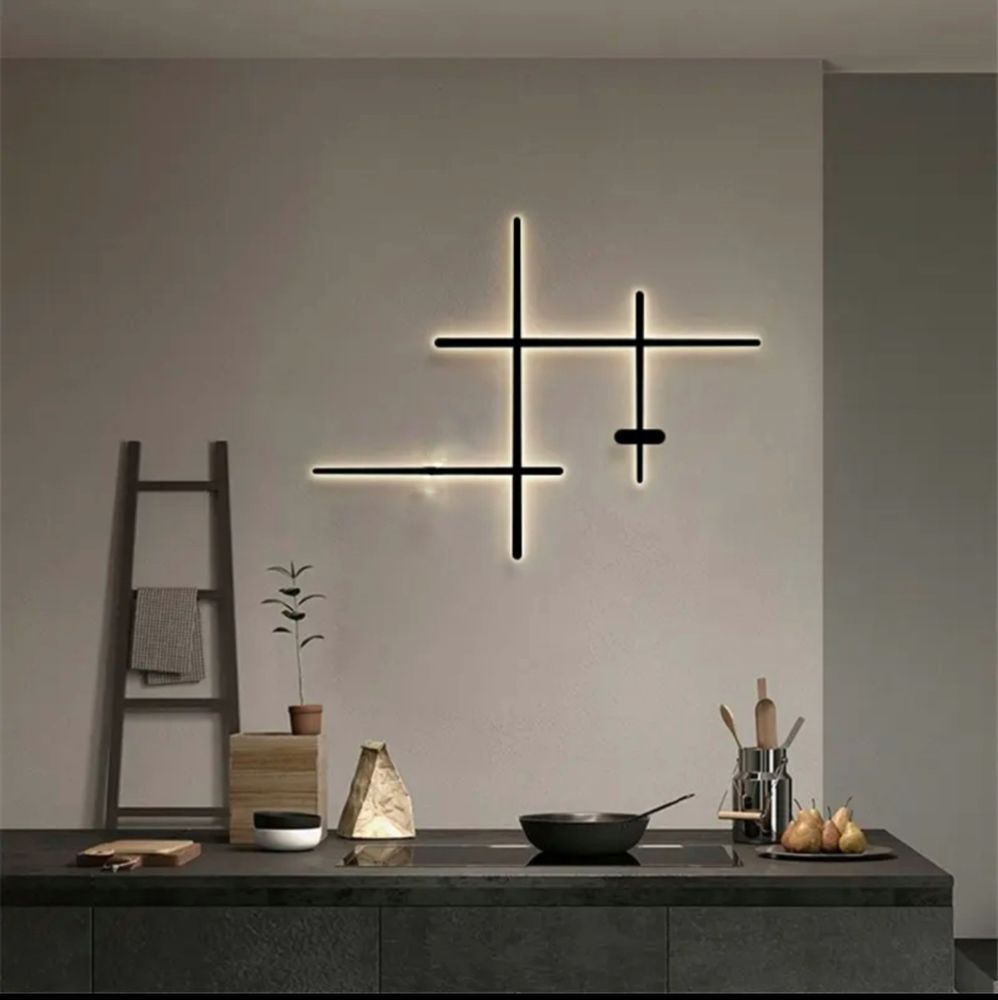 Настінний світильник Vibia NO 3 BK довжина 103 см