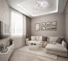 Люстра світлодіодна біла з пультом та додатком для телефону OVAL RGB 120W