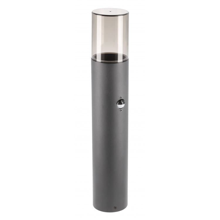 Світильник садовий з датчиком руху MEDIO-P E27 IP54 50 см графіт OS-MEDP50P-30