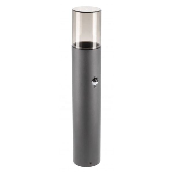 Світильник садовий з датчиком руху MEDIO-P E27 IP54 50 см графіт OS-MEDP50P-30