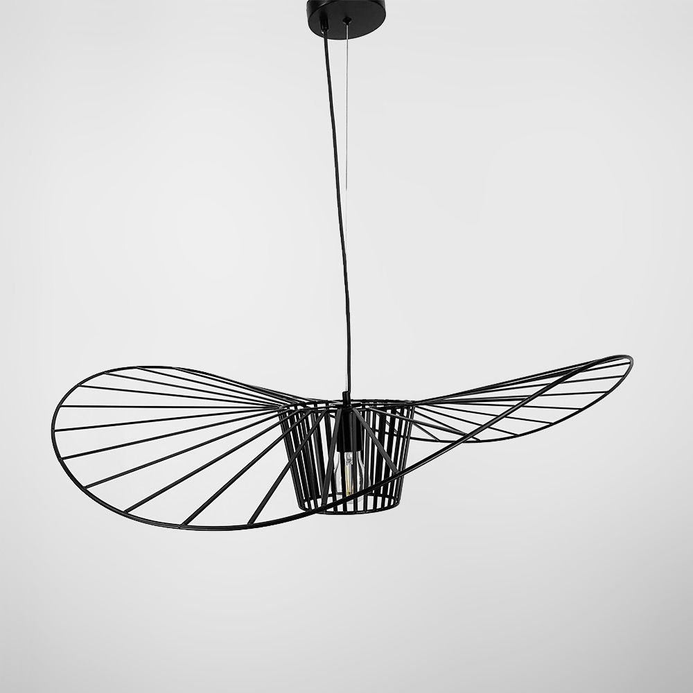 Підвісна LED люстраVERTIGO NOVA MJ 192-800 BK у чорному корпусі