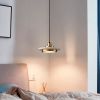 Підвіс Lumina із білим мармуровим плафоном LED в стилі Ар-деко