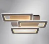 Світлодіодна люстра з пультом та мобільним додатком TRIPLEX DOUBLE 110W
