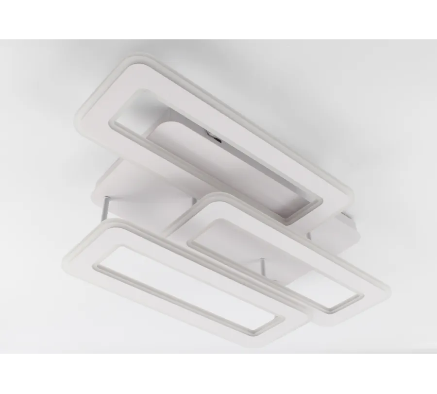 Світлодіодна люстра з пультом та мобільним додатком TRIPLEX DOUBLE 110W