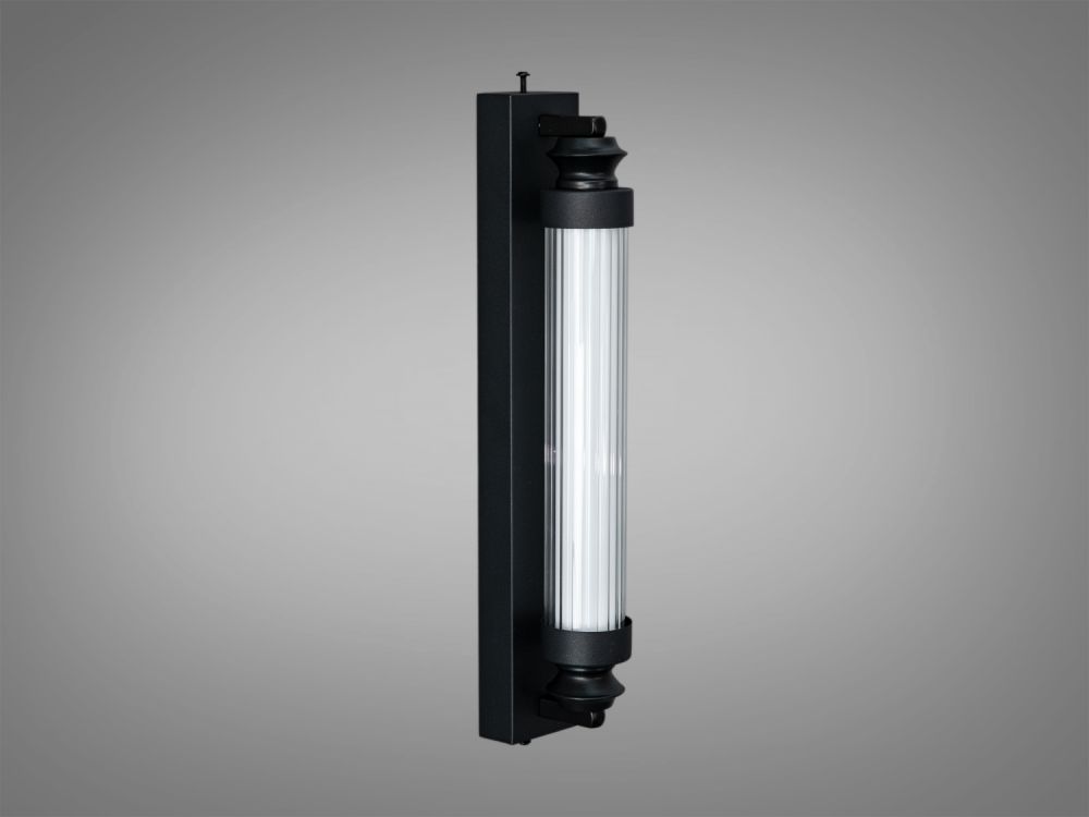 Настінне бра чорний LED 8 Вт Ø 36*5 см 9010/360BK