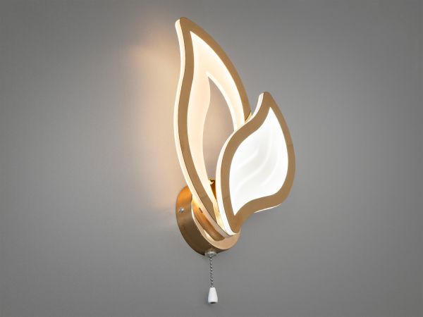 Настінне світлодіодне бра- пелюстка 25 Вт 9033/1GØ 32*24 см