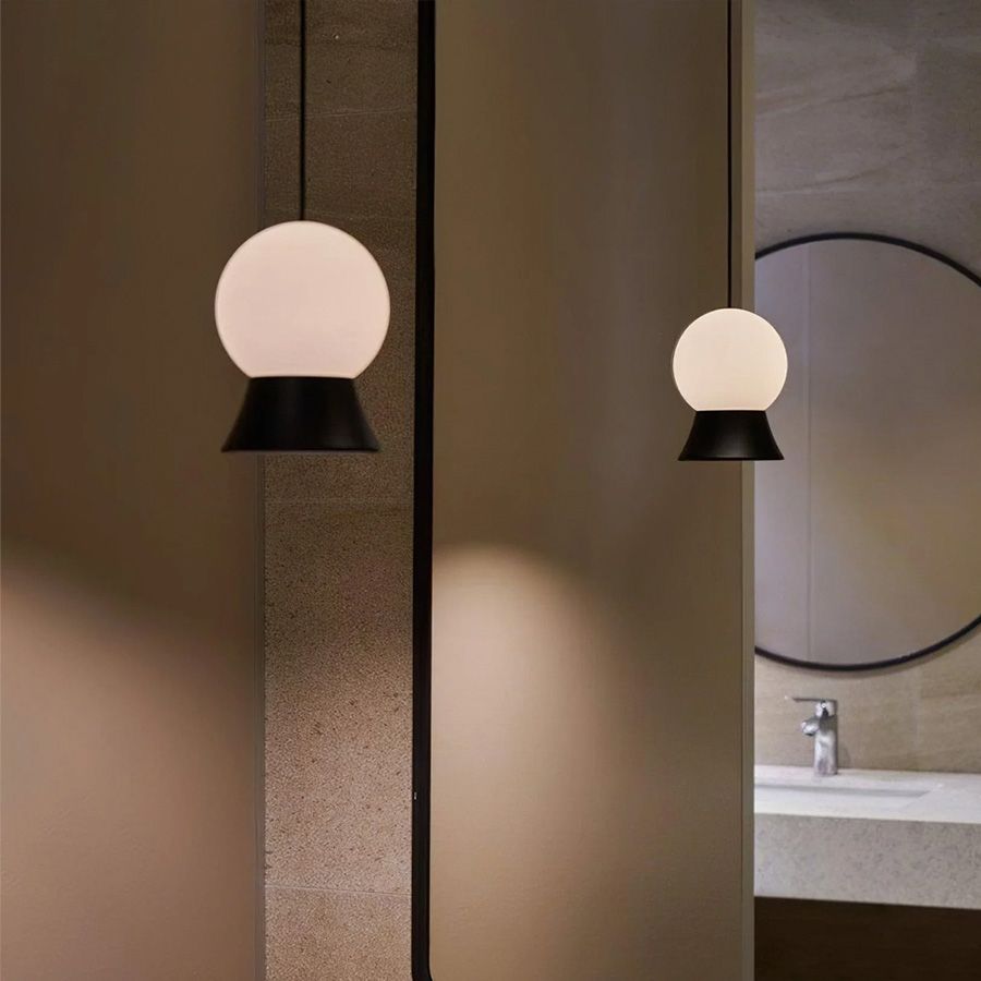 Підвісний світильник Fuji LED у чорному корпусі чорний