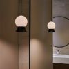 Підвісний світильник Fuji LED у чорному корпусі чорний