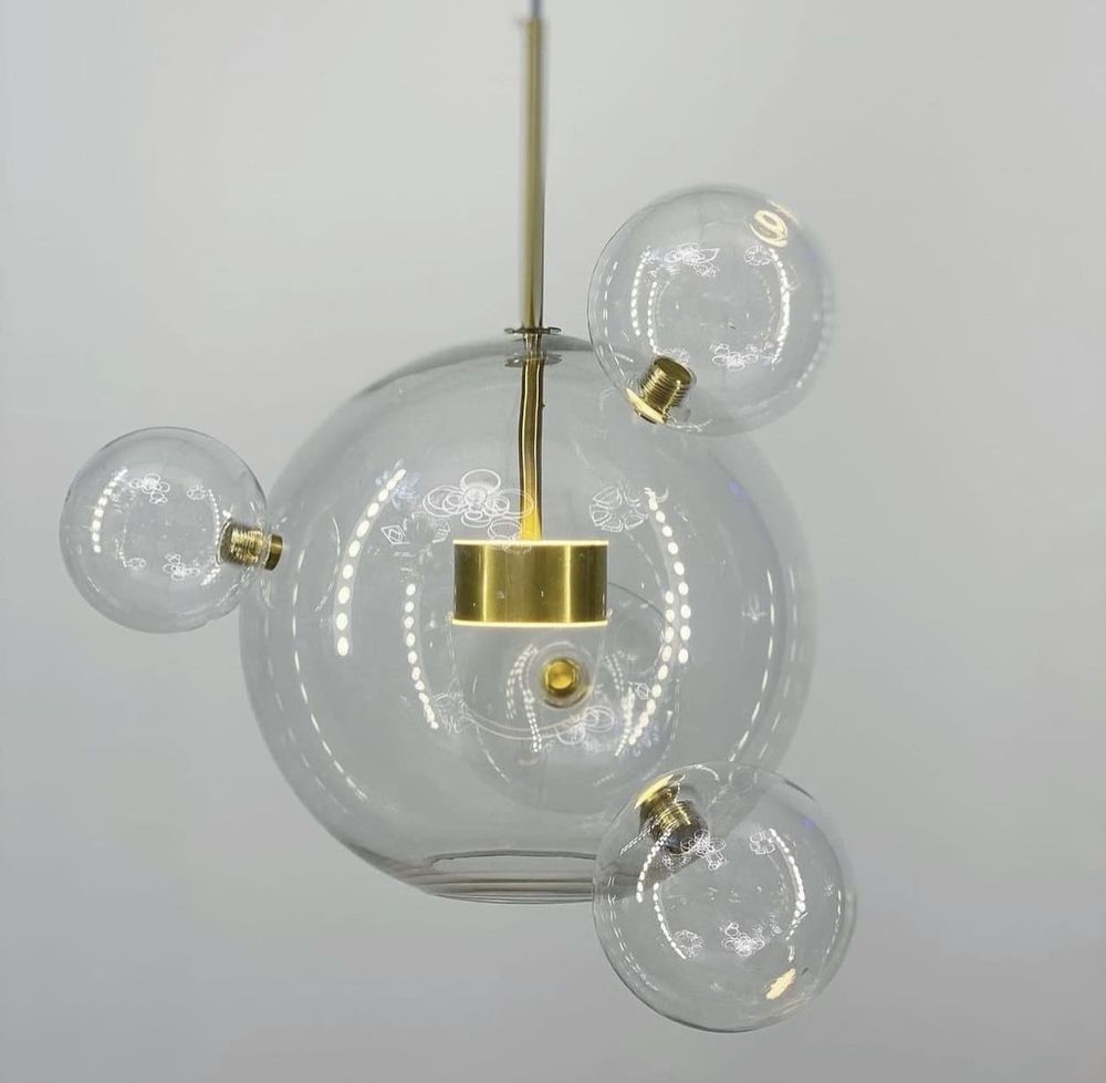 Підвіс Bubble в латунному кольорі діаметр 30 см AA 397 AB