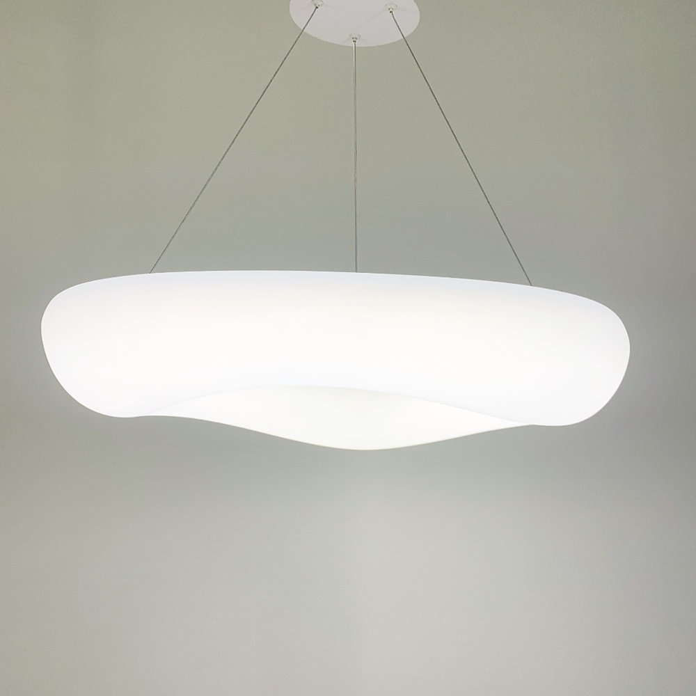 Підвісна біла люстра WHITE CLOUD MJ 22-630