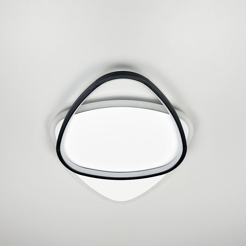 Сучасний LED-світильник у чорно-білому корпусі