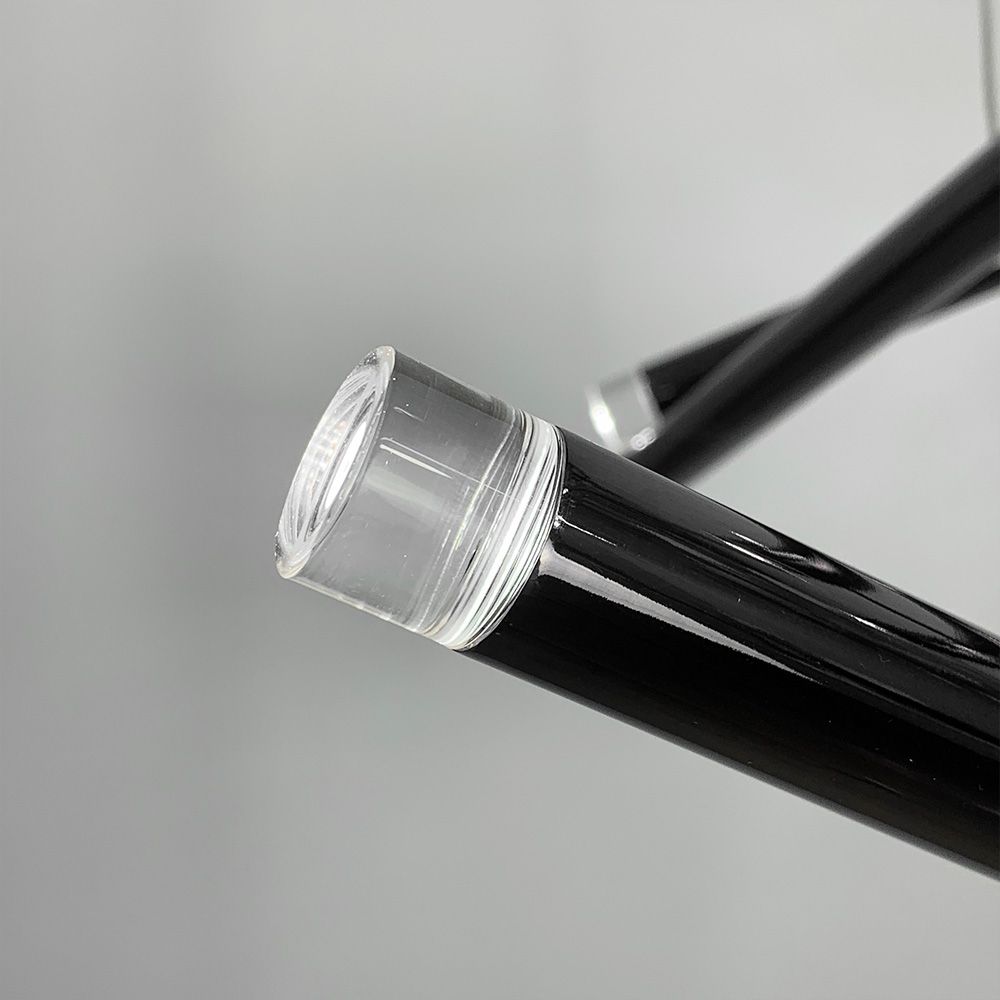 Каскадний світильник у чорному каркасі A-TUBE NANO MJ 150 BK