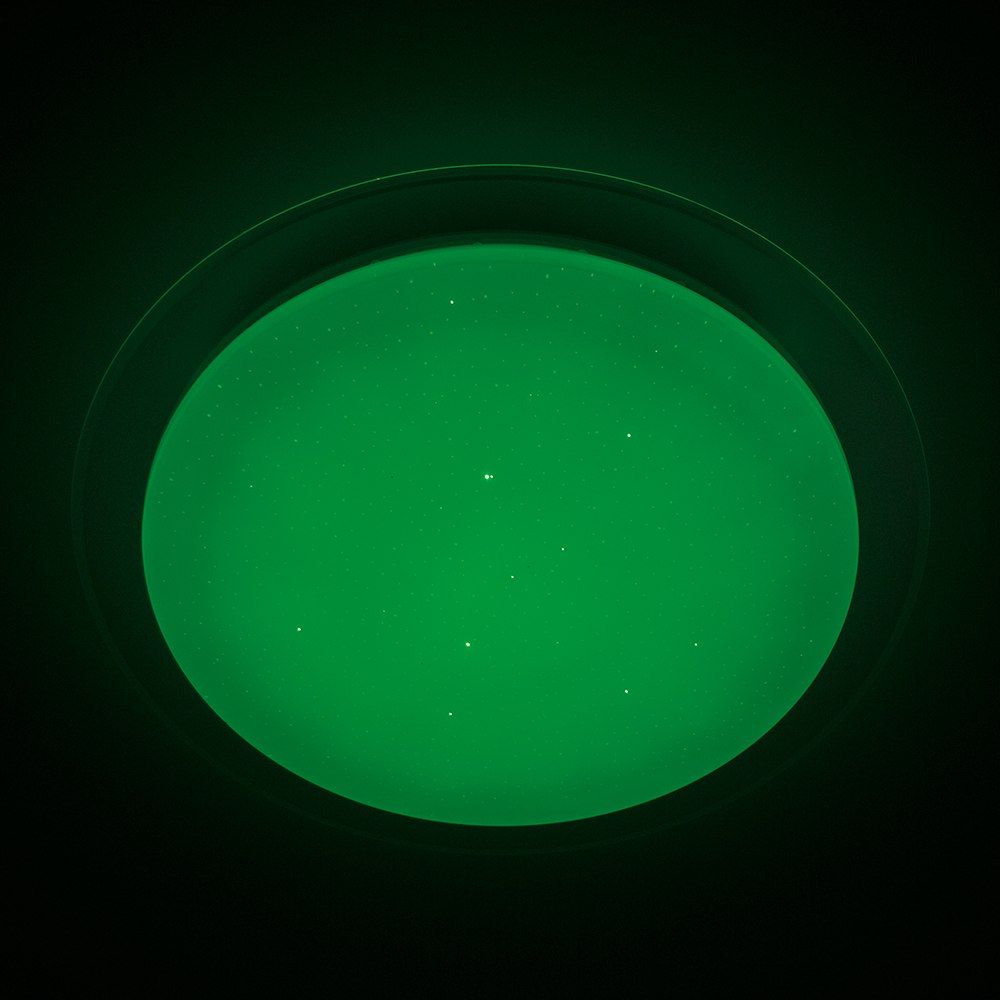 RGB смарт світильник з пультом SATURN 60W Ø 42 см