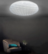 LED Світильник CELL срібло зоряне небо 60W з пультом