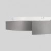 Стельовий LED-світильник у сірому корпусі на три режими Ø50х12 см 1906C-500 Grey