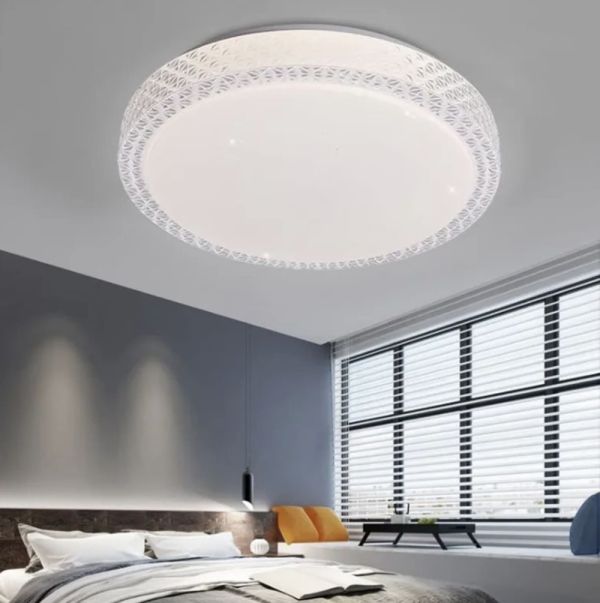 LED світильник білого кольору Ø 50 см 47 Вт W 71139B/500