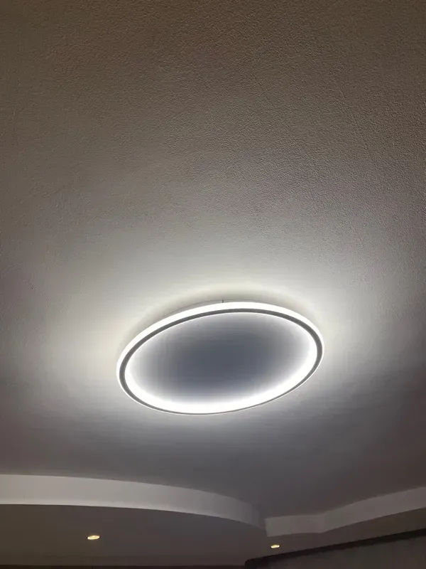 Настельний світлодіодний смарт світильник з пультом AL6070 RING 70W