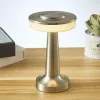 Настільна світлодіодна лампа на акумуляторі GTV DECOR MONUM 3W 3000K срібна