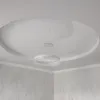 Люстра підвісна біла світлодіодна з пультом STELLA ICE 80W та додатком для телефону