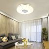 LED смарт світильник з пультом W 71189 dimmer круг 54W