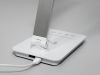 Настільна світлодіодна лампа A5502P SL wireless charge 6W хром сатин