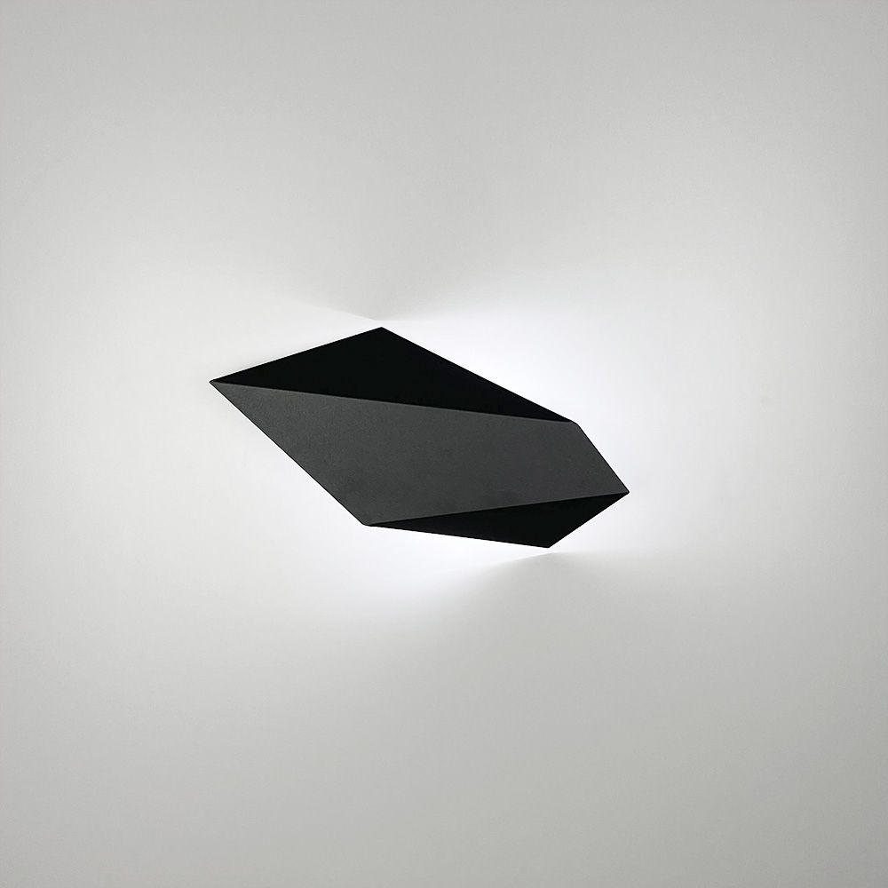 Чорне геометричне бра 35х23х6 см W 59/1 LED
