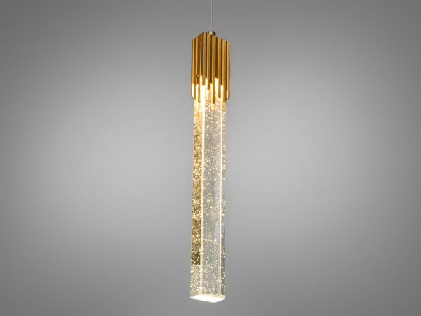 Стильний LED підвіс в стилі Нордік, 5W, золото A6552/1H GD