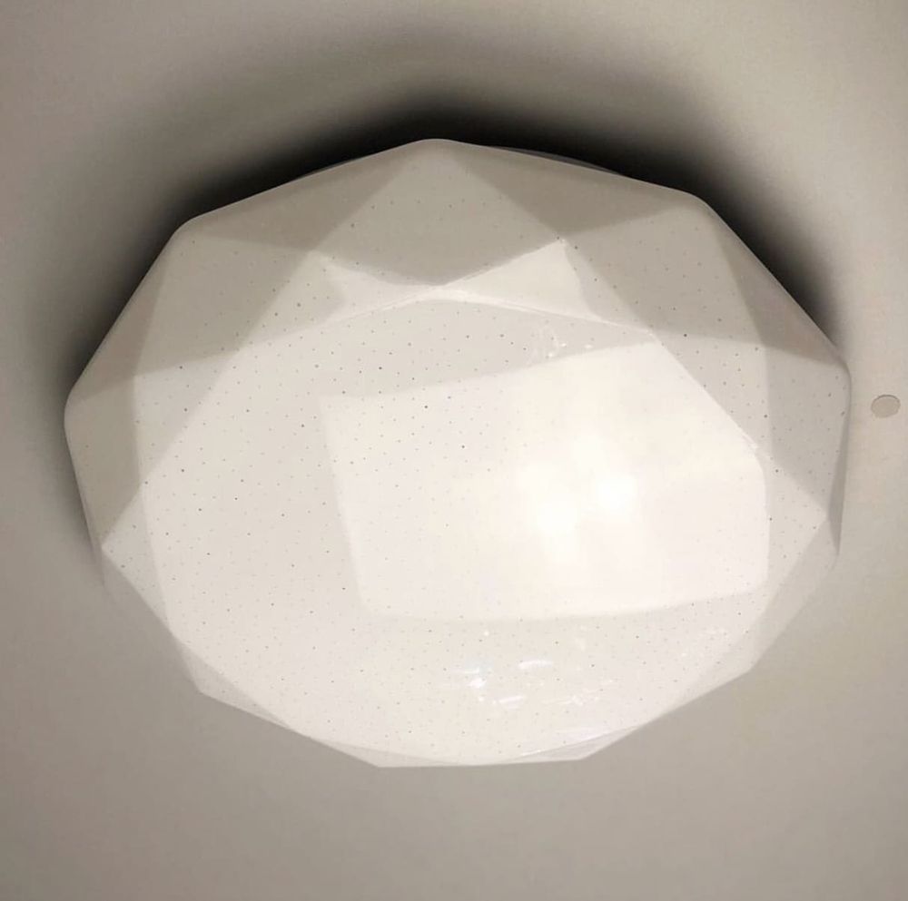 LED Світильник діамант зоряне небо 72W з пультом