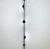 Видовжений настінний світильник серії Alabaster Sconce  в чорному кольорі