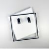 LED-світильник Simple Square в чорно-білому металі