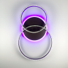 LED люстра кольору coffee із золотистою фурнітурою A 55061/2B RGB CF