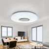LED смарт світильник з пультом W 71189 dimmer круг 54W