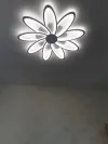 Люстра світлодіодна з пультом управління LORENA 150W 9R біла