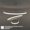 Люстра підвісна біла світлодіодна AKRILIKA 70W 3R на три режима освітлення