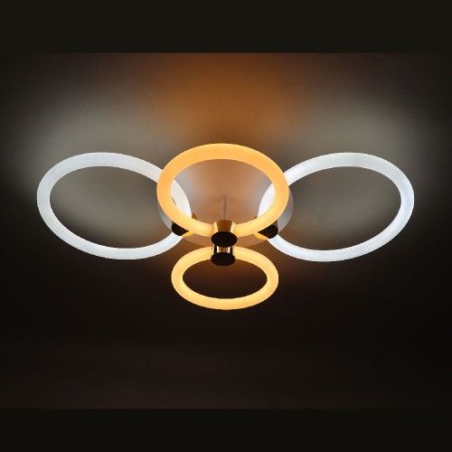 Люстра світлодіодна з пультом FELICITY GOLD 76W