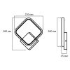 Світильник квадратний LED настінний, бра AL6522ARD FORCE S 18Вт білий