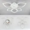 Люстра стельова світлодіодна з пультом та мобільним додатком AZALIA 100W