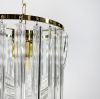 Підвісний світильник Flow Light у золотому каркасі Ø 20 см