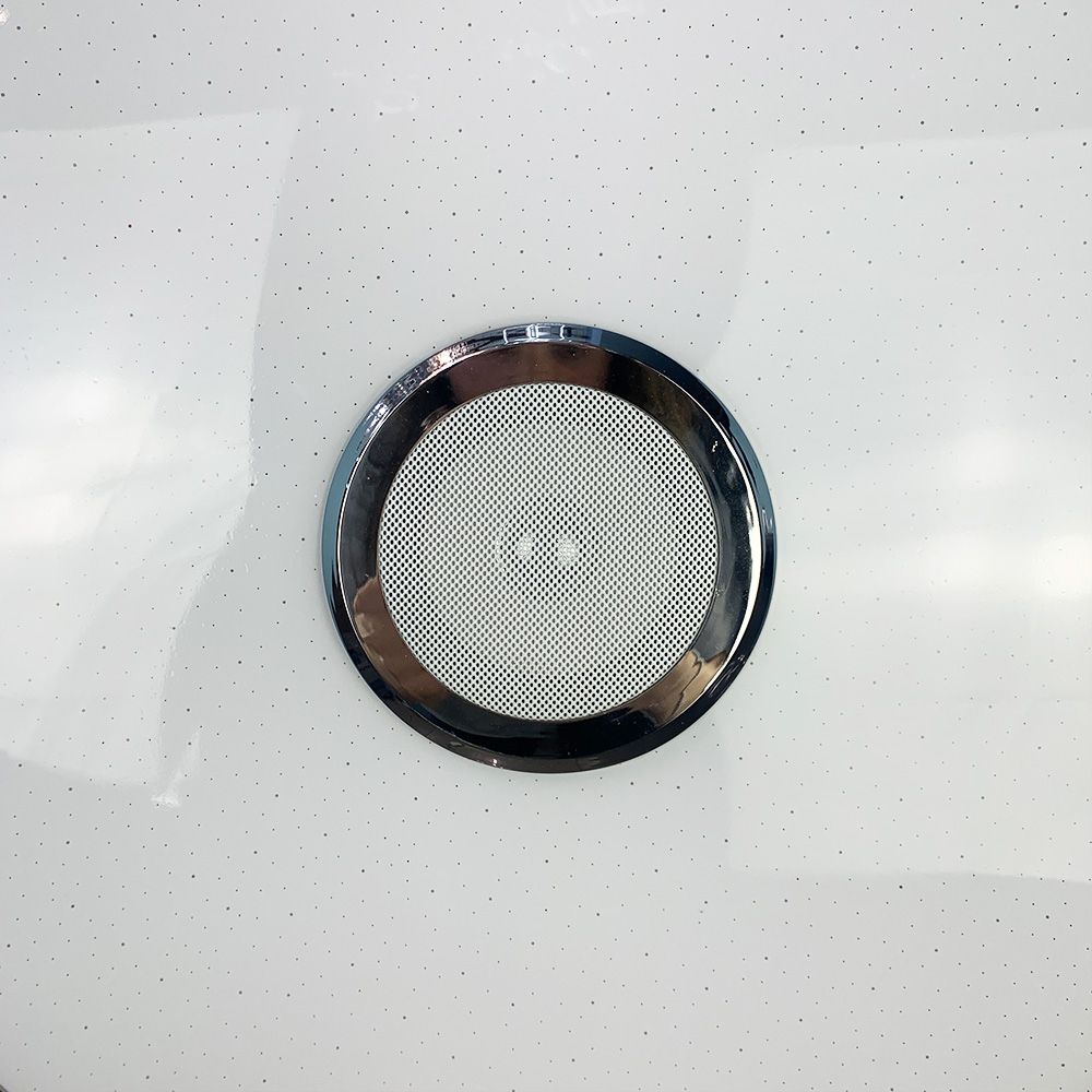 RGB смарт світильник з пультом та bluetooth колонкою 64W круг 40см