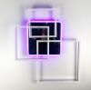 Люстра світлодіодна з пультом управління A 11017/3 RGB сірий хром