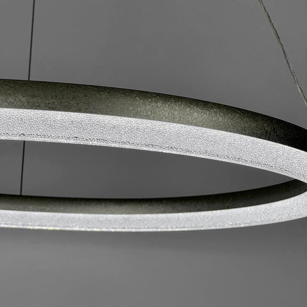 LED люстра підвісна в кільцевому корпусі  65 см