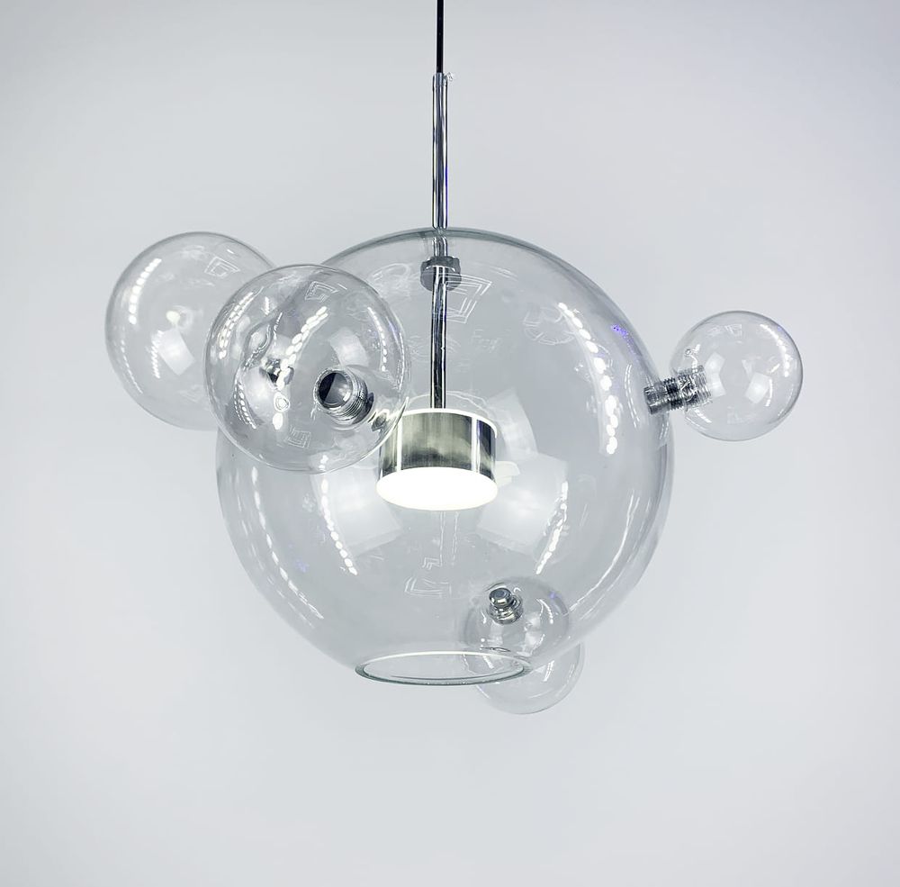 Підвіс Bubble сірого кольору діаметр 20 см AA 397 CR