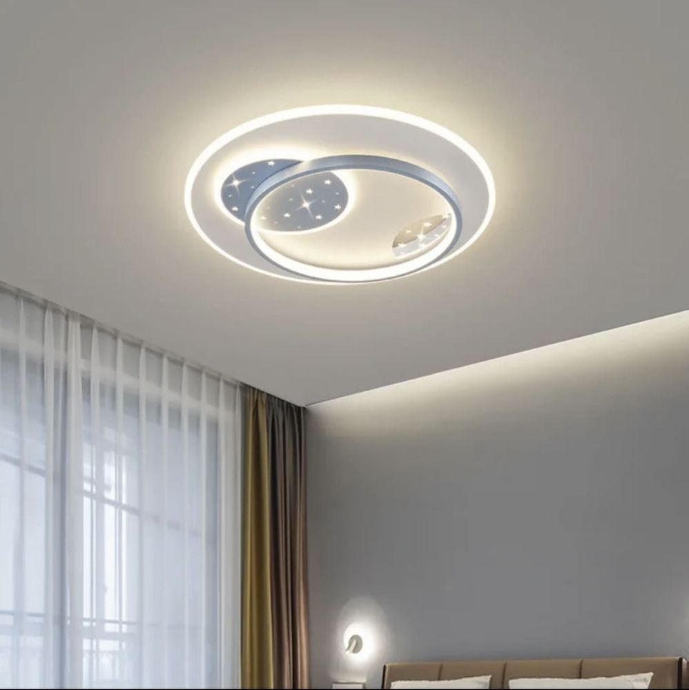Сучасний LED-світильник на одне кільце MJ 44-500 з пультом управління
