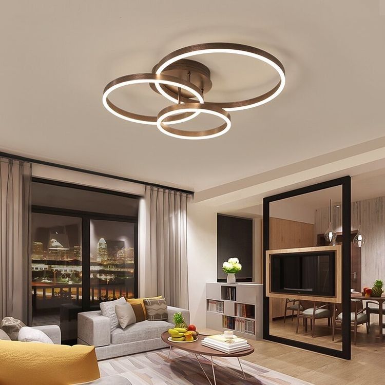 LED люстра Anelli Coffee на 3 кільця A 8008/3 BCoffee