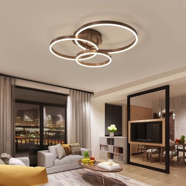 LED люстра Anelli Coffee на 3 кільця A 8008/3 BCoffee