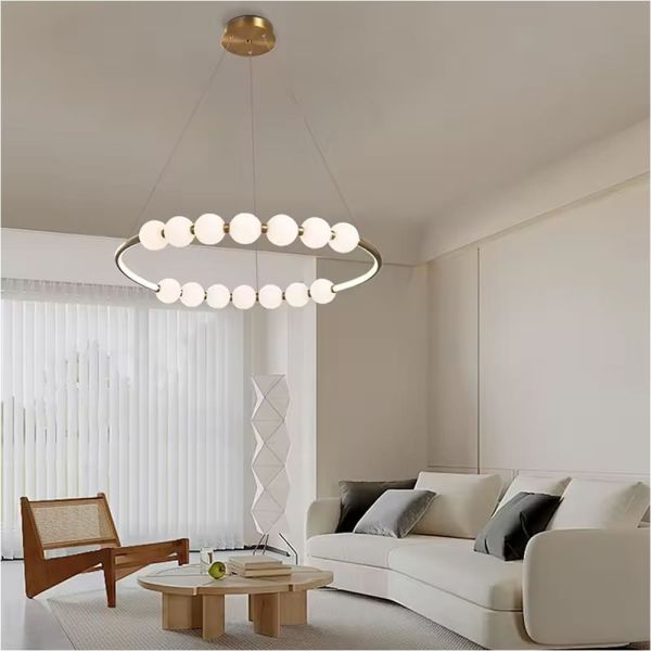 Люстра Nordic Pearl  80 см на 3 світлових режими