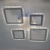 Люстра світлодіодна з пультом та додатком для телефону OVAL ICE RGB 75W