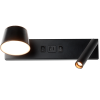 Світильник LED настінний, бра EDGE 10W BLACK 4200K