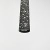 Підвісний сірий бетонний світильник TERRAZZO CYLINDER LONG MJ 163-40*300 BK