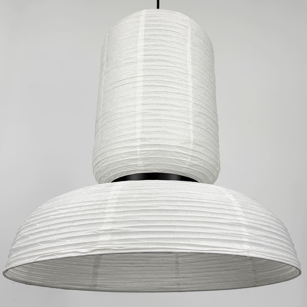 Підвісний абажурний світильник Ø45х50 см в стилі japandi RP012-450